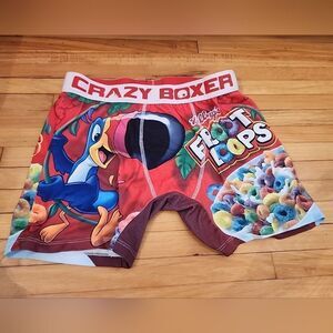 Froot Loops Red Boxer Shorts large